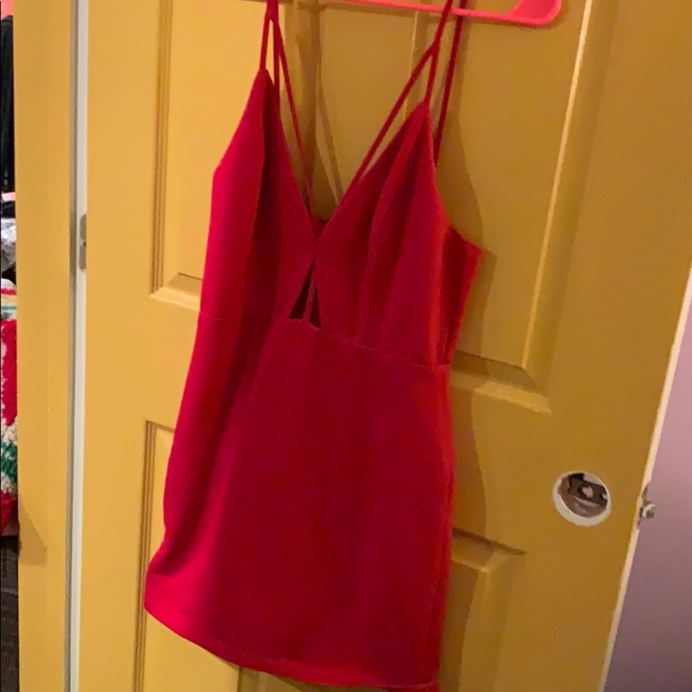 Red‎ dress from Tobi